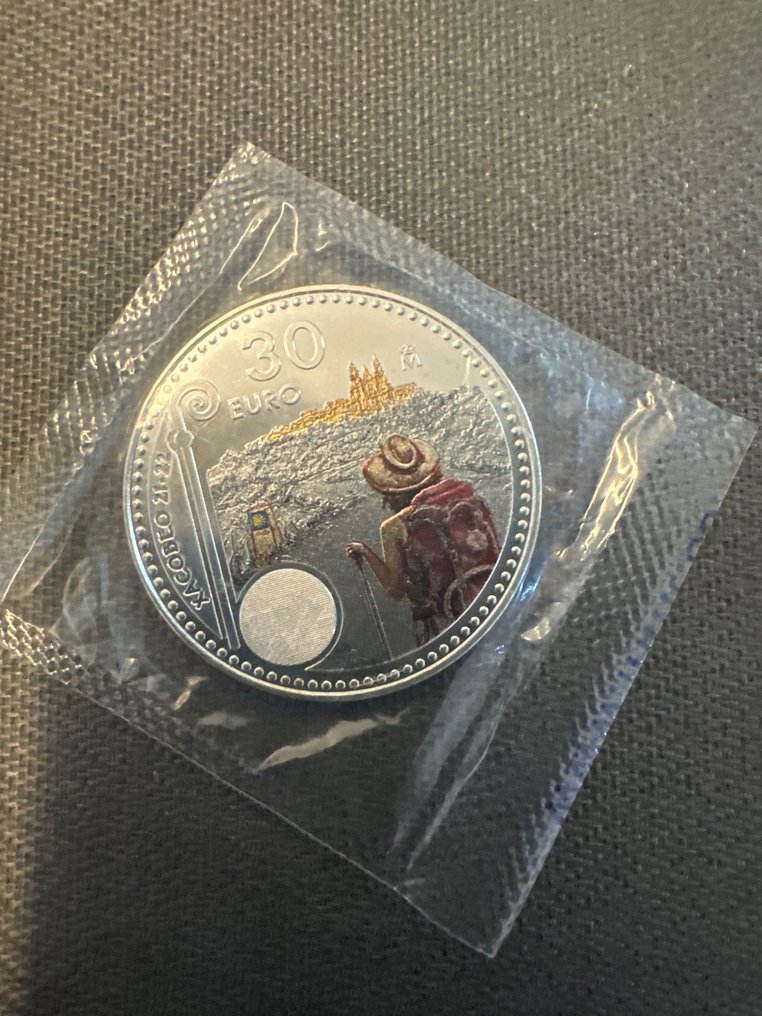 Spanyolország. 30 Euro 2021 "Xacobeo" (Nincs minimálár) #1.0