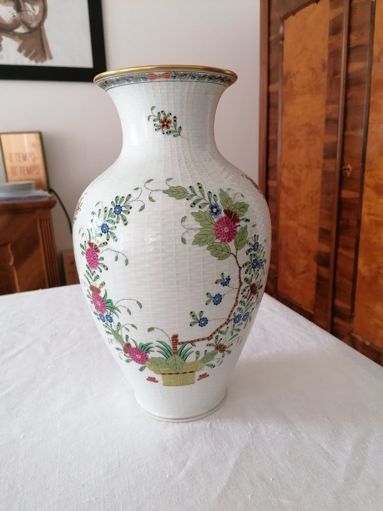 Herend - 花瓶 -  印度巴斯克  - 瓷器 #1.2
