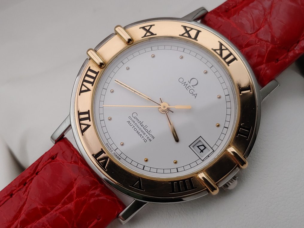 Omega - Constellation Chronometer Automatic Stell/Gold - Ohne Mindestpreis - 168.0075 - Herren - 1980-1989 #2.1