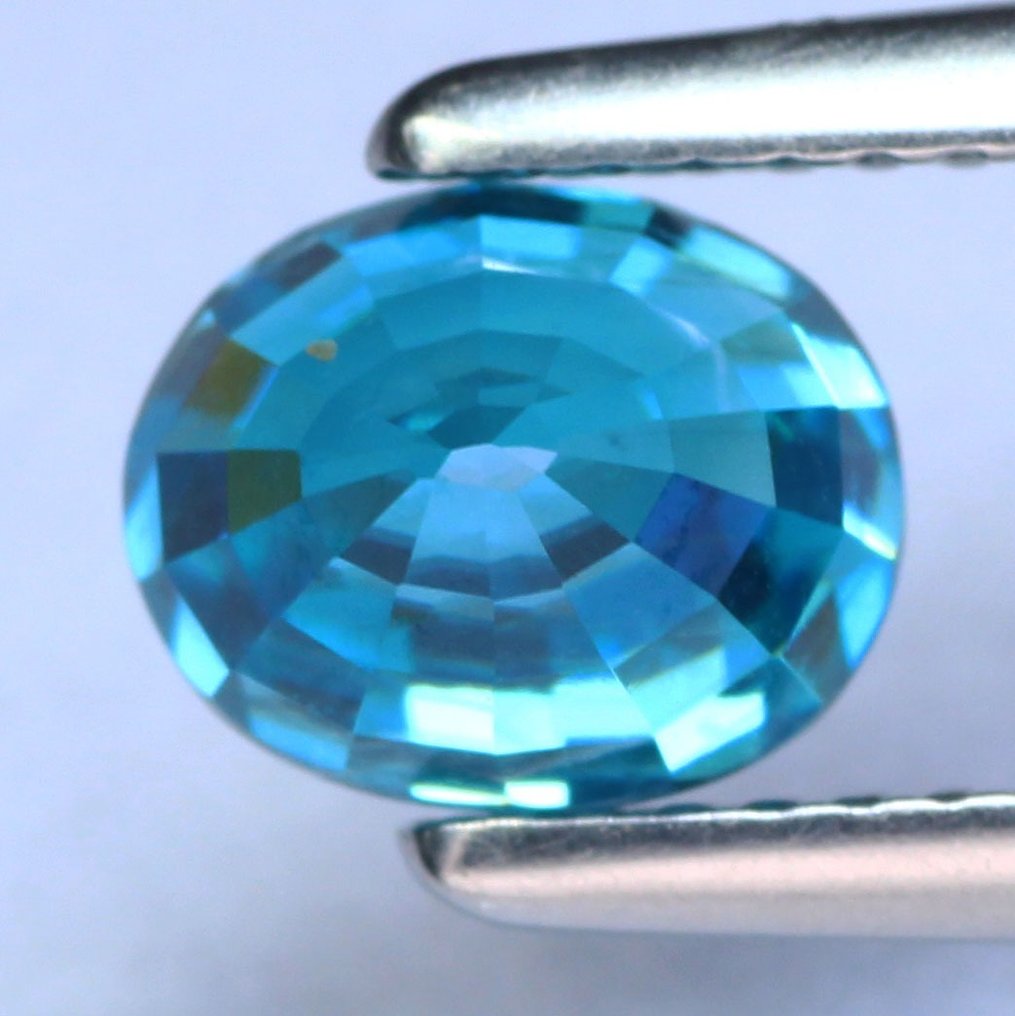蓝色 锆石  - 3.11 ct - 国际宝石研究院（IGI） #1.2