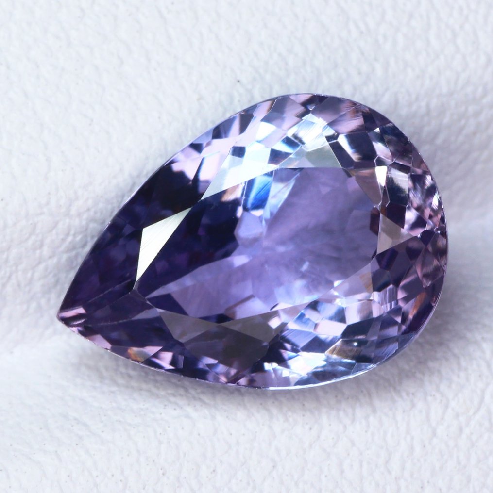 紫羅蘭色 坦桑石 - 5.90 ct #1.1