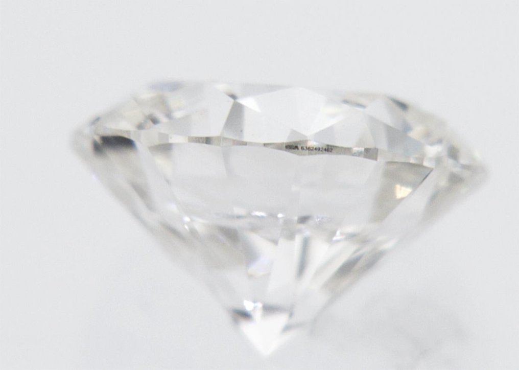 1 pcs Diamant  (Naturlig)  - 0.51 ct - Rund - I - VS1 - Gemologisk institutt i Amerika (GIA) #2.2