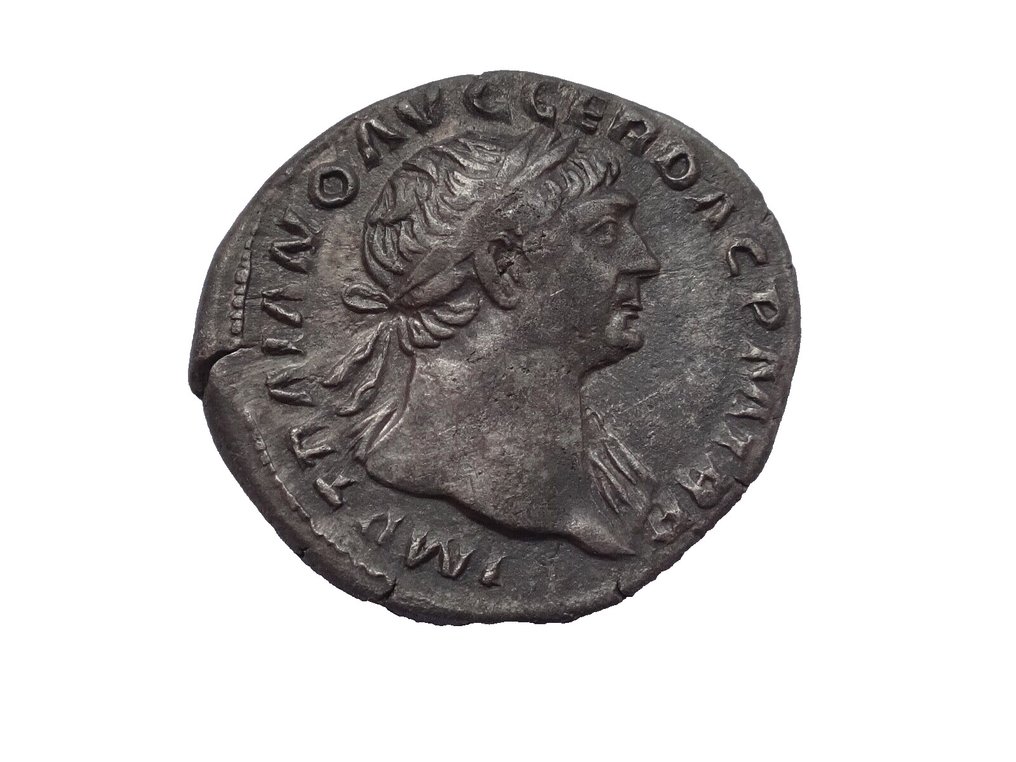 Romeinse Rijk. Trajan (98-117 n.Chr.). Denarius #1.1