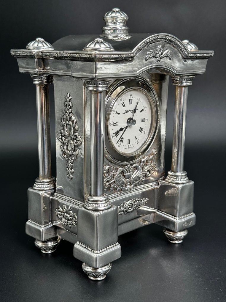 Horloge de bureau -   - Argent 925 - 1950-1960 #2.1