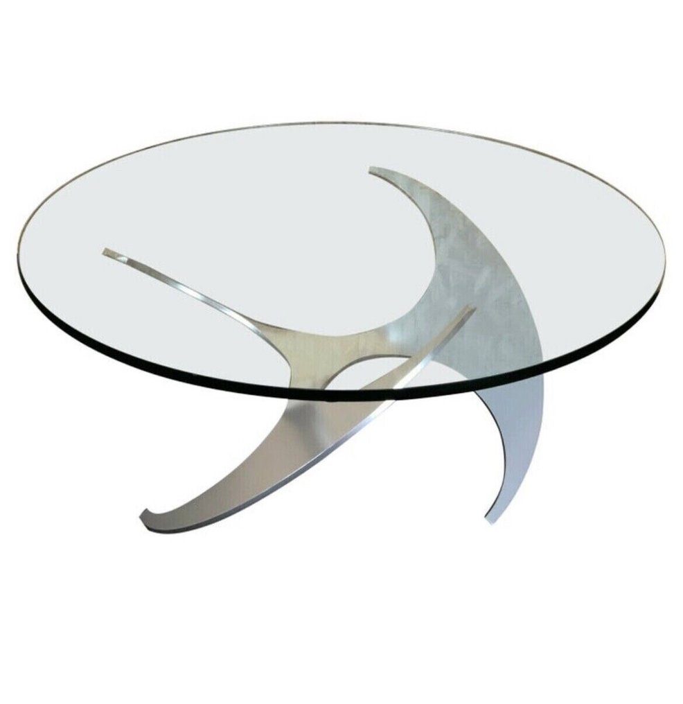 Ronald Schmitt - Knut Hesterberg - Table - Glass #1.1
