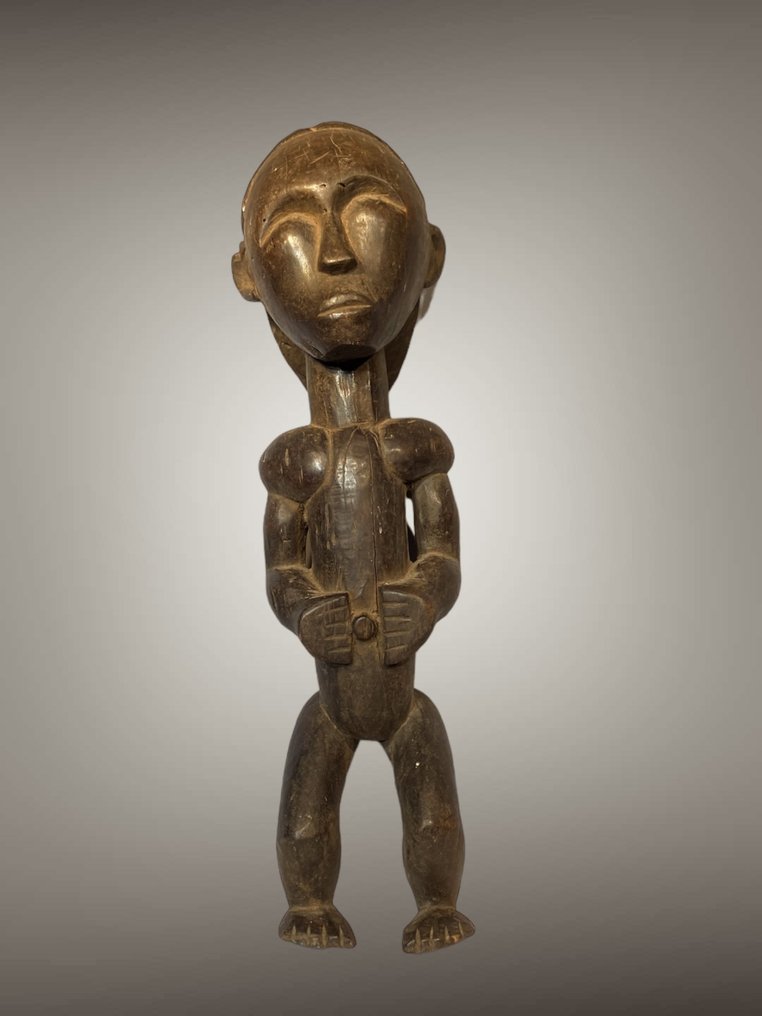 Sculptuur - 55 cm - Giftand - Gabon  (Zonder Minimumprijs) #1.1