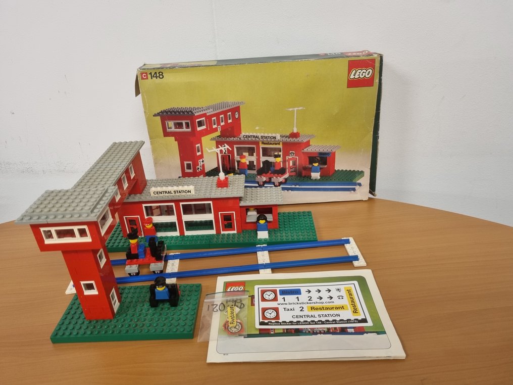 LEGO - 火车 - 148 - Central Station - 1970-1980 #1.1