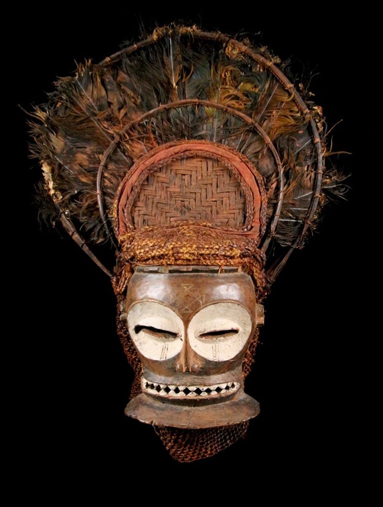 máscara de chihongo - Chokwe #1.1