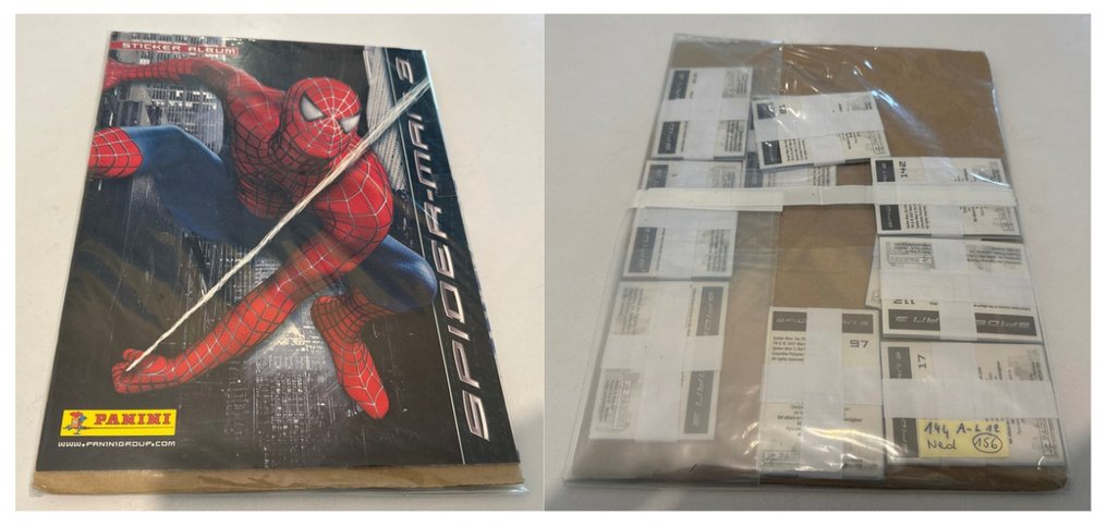 Panini - Spiderman 3 (2007) - 1 Empty album + complete loose sticker set #1.1