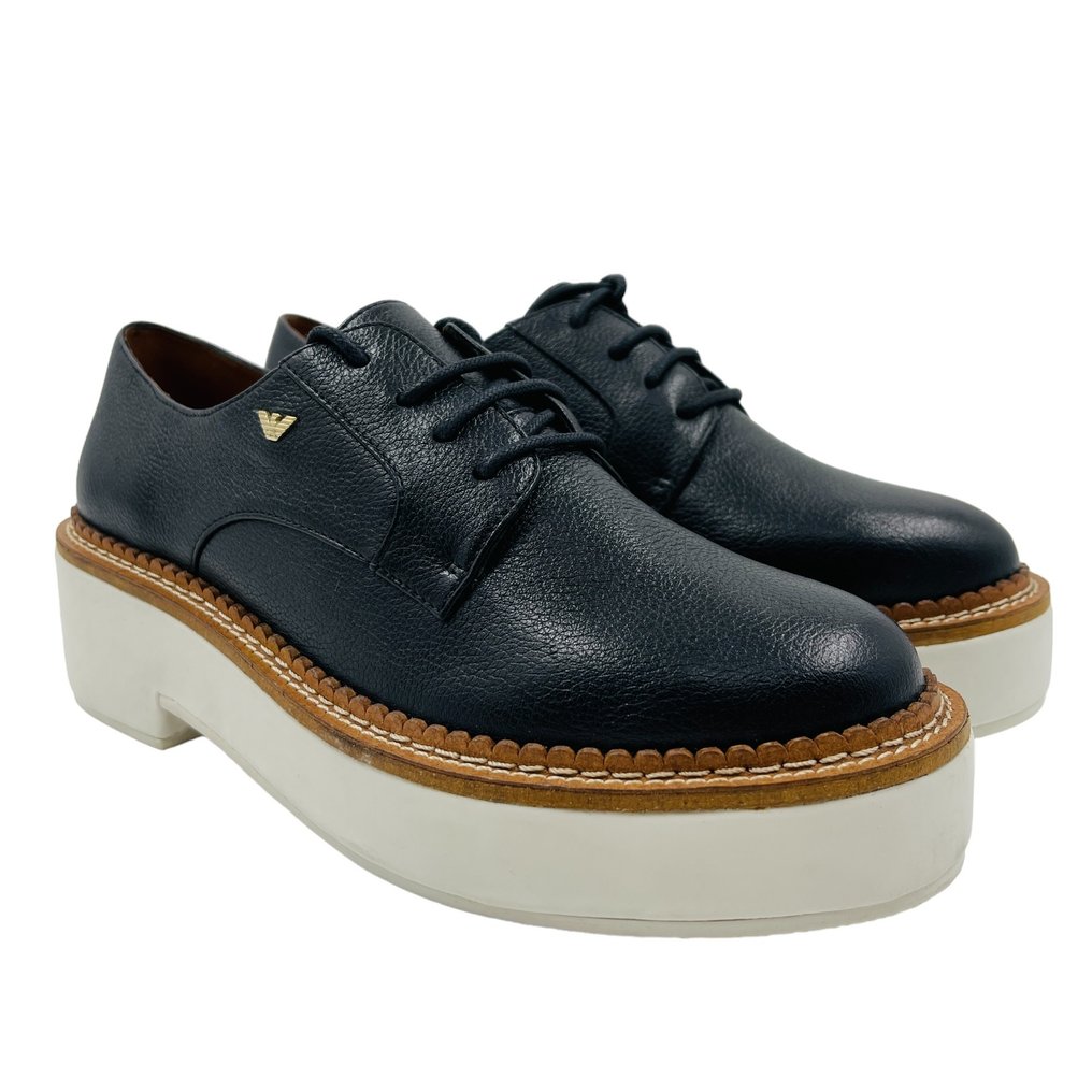 Emporio Armani - Veterschoenen - Maat: Shoes / EU 37, UK 4, US 6 #1.1