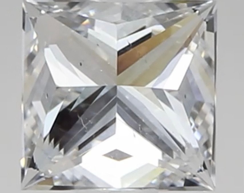 Diamond - 0.40 ct - Princess - D (colourless) - VS1 #2.2