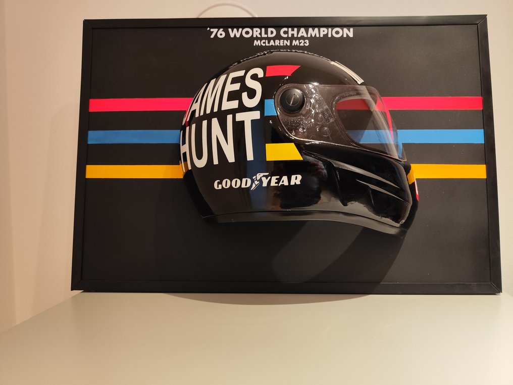Mclaren - James Hunt - 2024 - Artwork, Sport helmet  #3.2