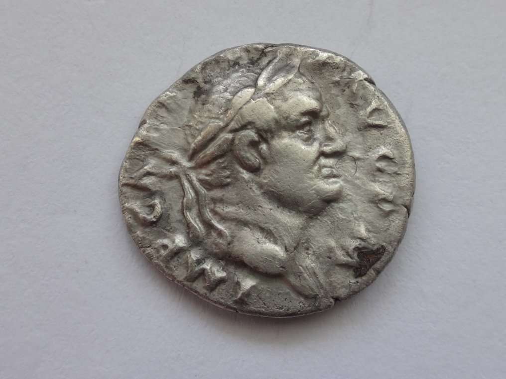 Römisches Reich. Vespasian (69-79 n.u.Z.). Denarius Rome mint. #2.1