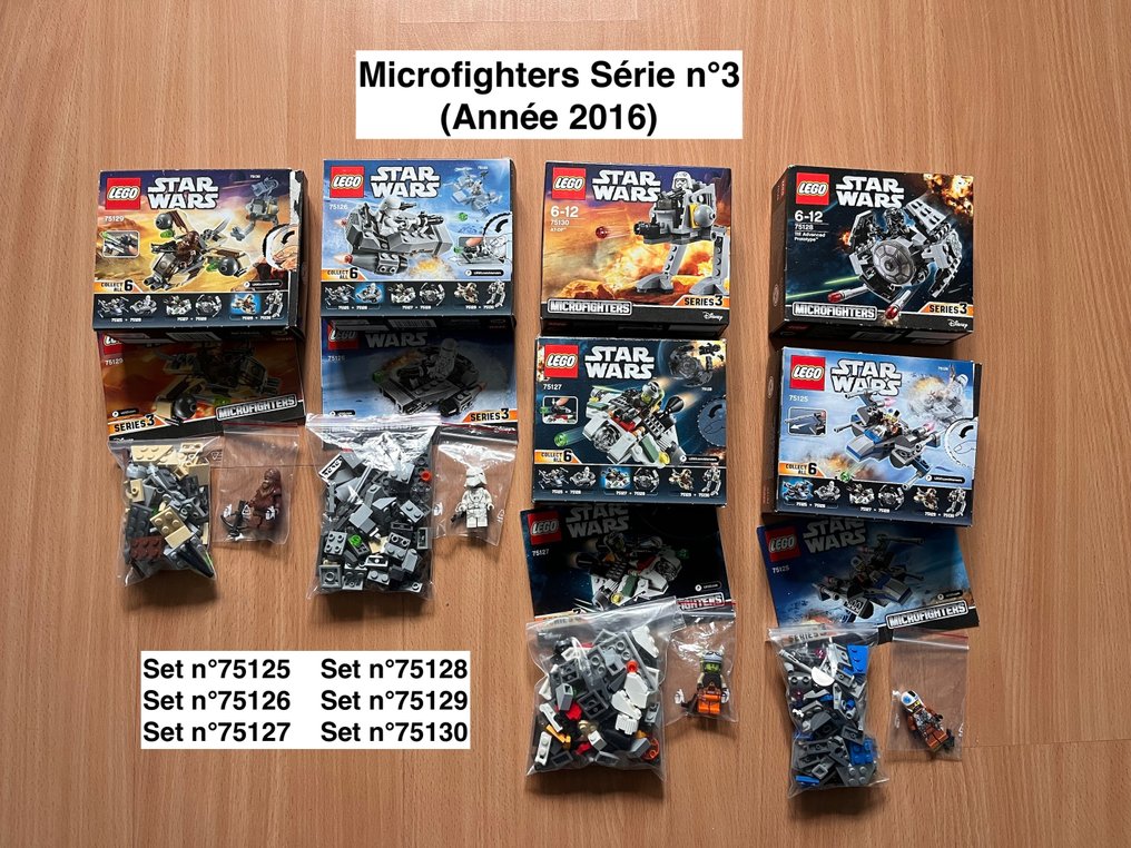 Lego - Série complète des Sets Lego Star Wars Microfighters de 2014 à 2023 #3.1