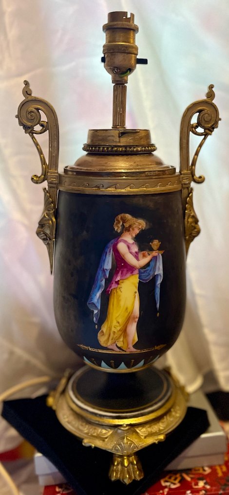 Vase mounted lamp - Porcelain #1.2