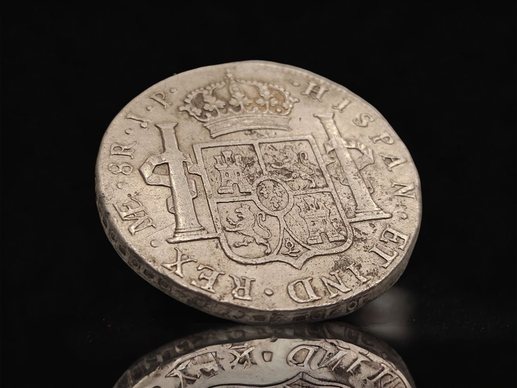 西班牙. Fernando VII (1813-1833). 8 Reales 1814 Lima JP #3.2
