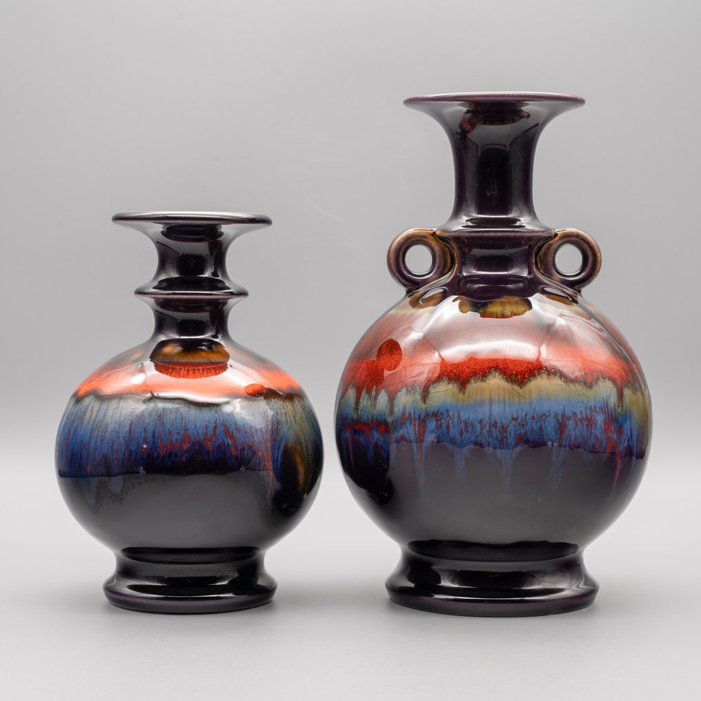Hutschenreuther - Renée Neue - Vase (2) -  Westdeutsche Keramik  - Keramik #1.2