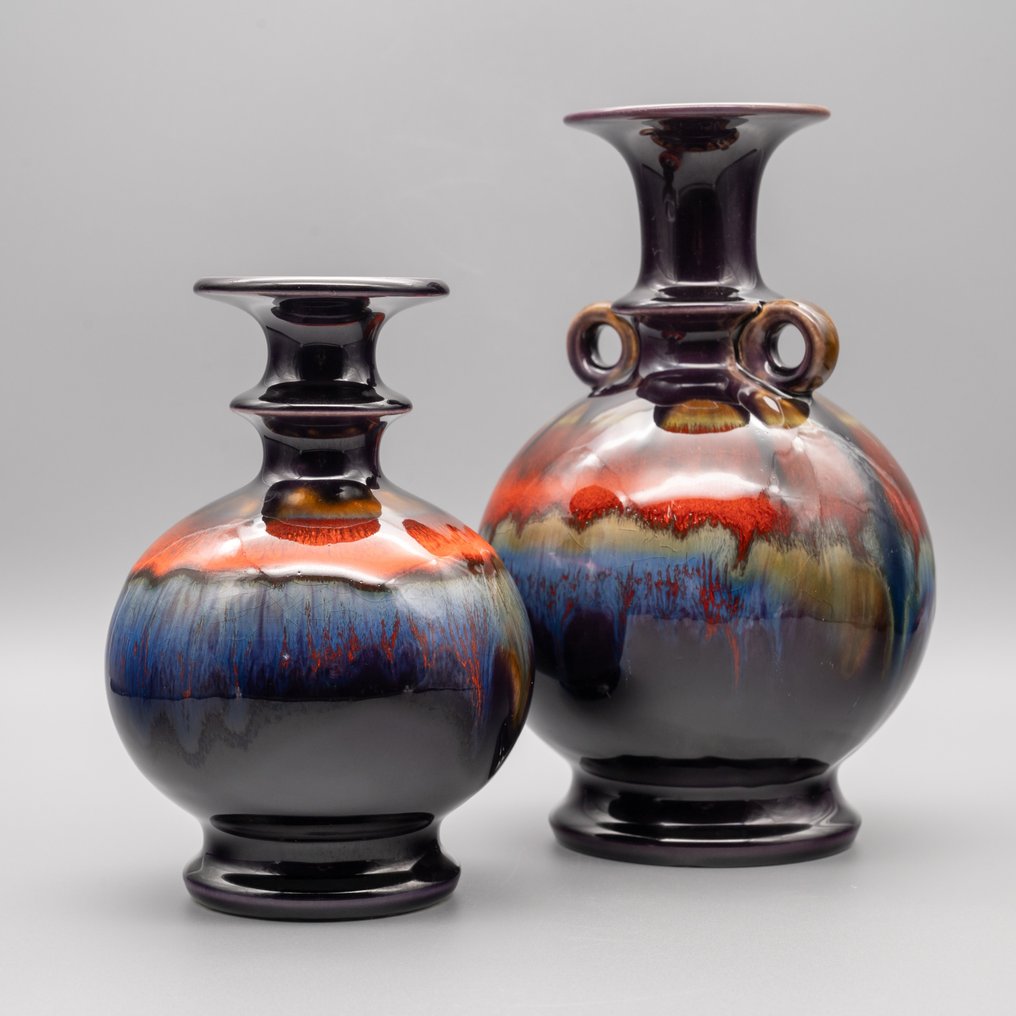 Hutschenreuther - Renée Neue - Vase (2) -  Westdeutsche Keramik  - Keramik #2.1