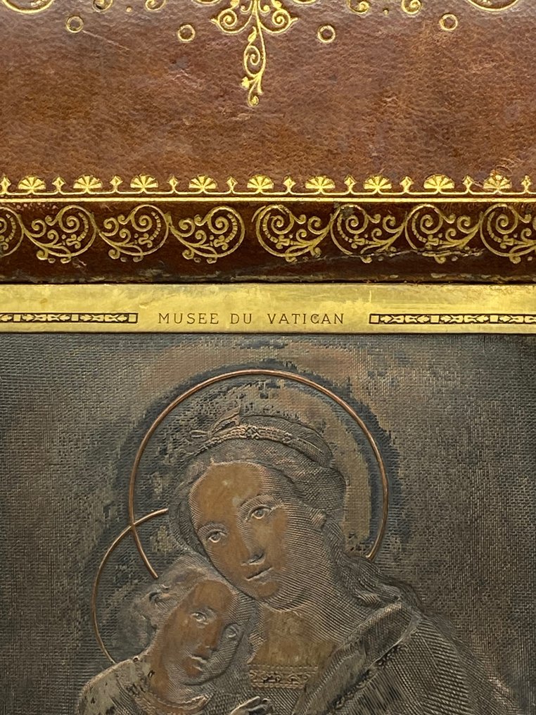 基督教物品 - 梵蒂冈博物馆的 La Vierge à l'Enfant - 教宗庇护十一世的礼物 - 圣母子 - - 1920-1930 #2.1