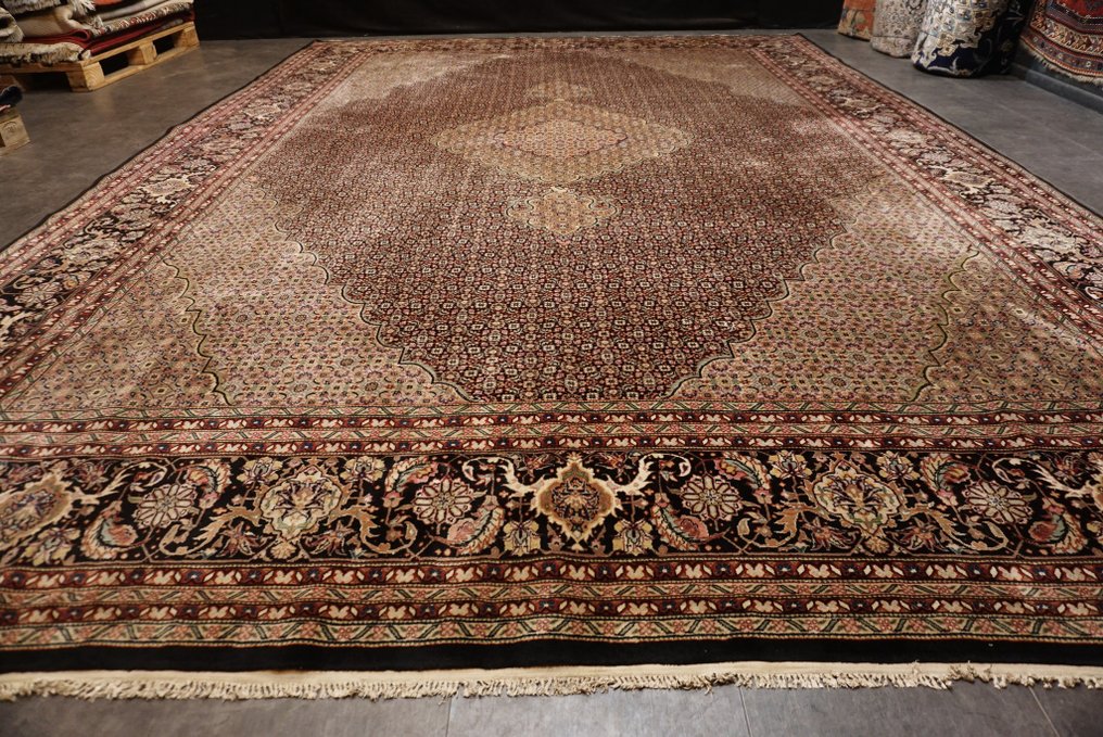 大不里士絲綢 - 小地毯 - 418 cm - 298 cm #2.1