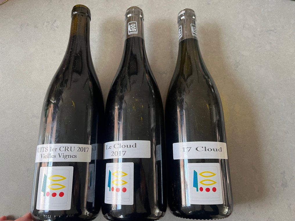 2017 Prieuré Roch; Le Cloud Blanc, Le Cloud Rouge & Nuits Saint George 1er Cru - Borgoña - 3 Botellas (0,75 L) #1.1