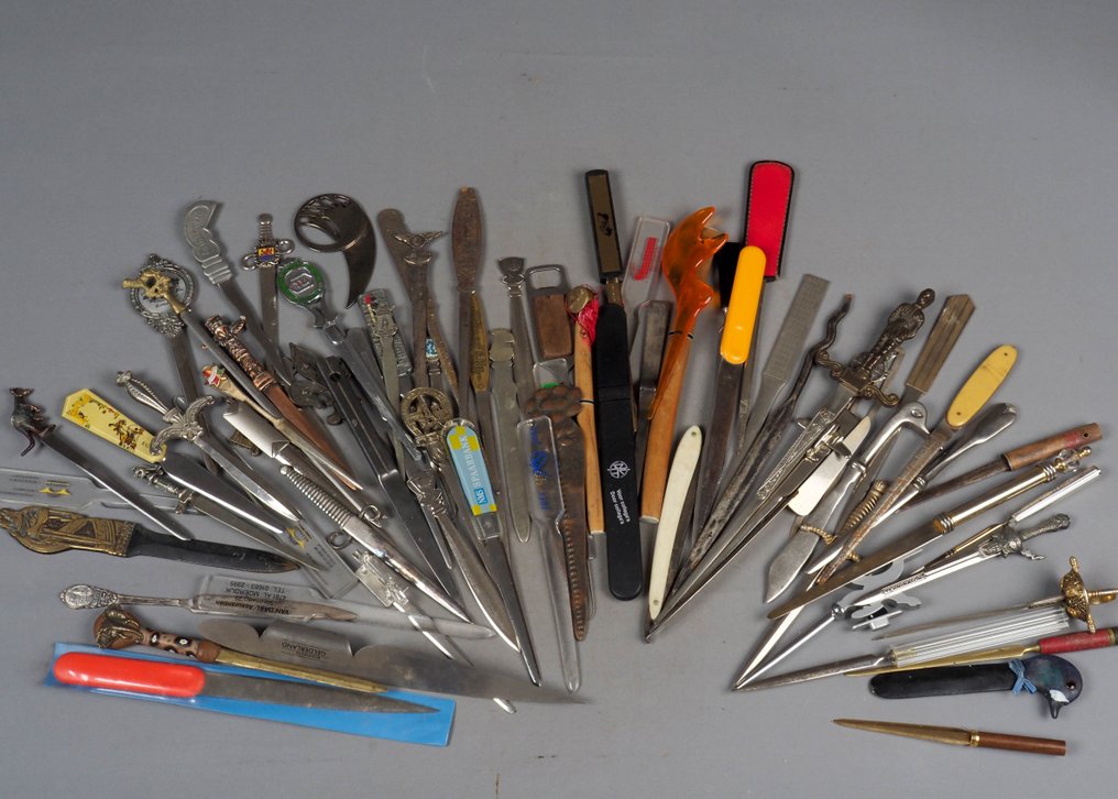 Paper knife  (76) - 76 stuks briefopeners - diverse materials #2.1