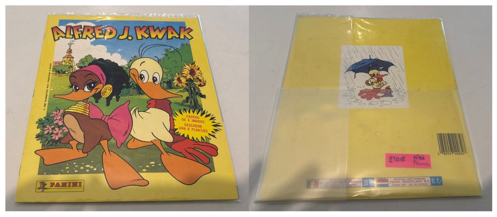 Panini - Alfred J. Kwak (1994) - 1 Empty album + complete loose sticker set #1.1