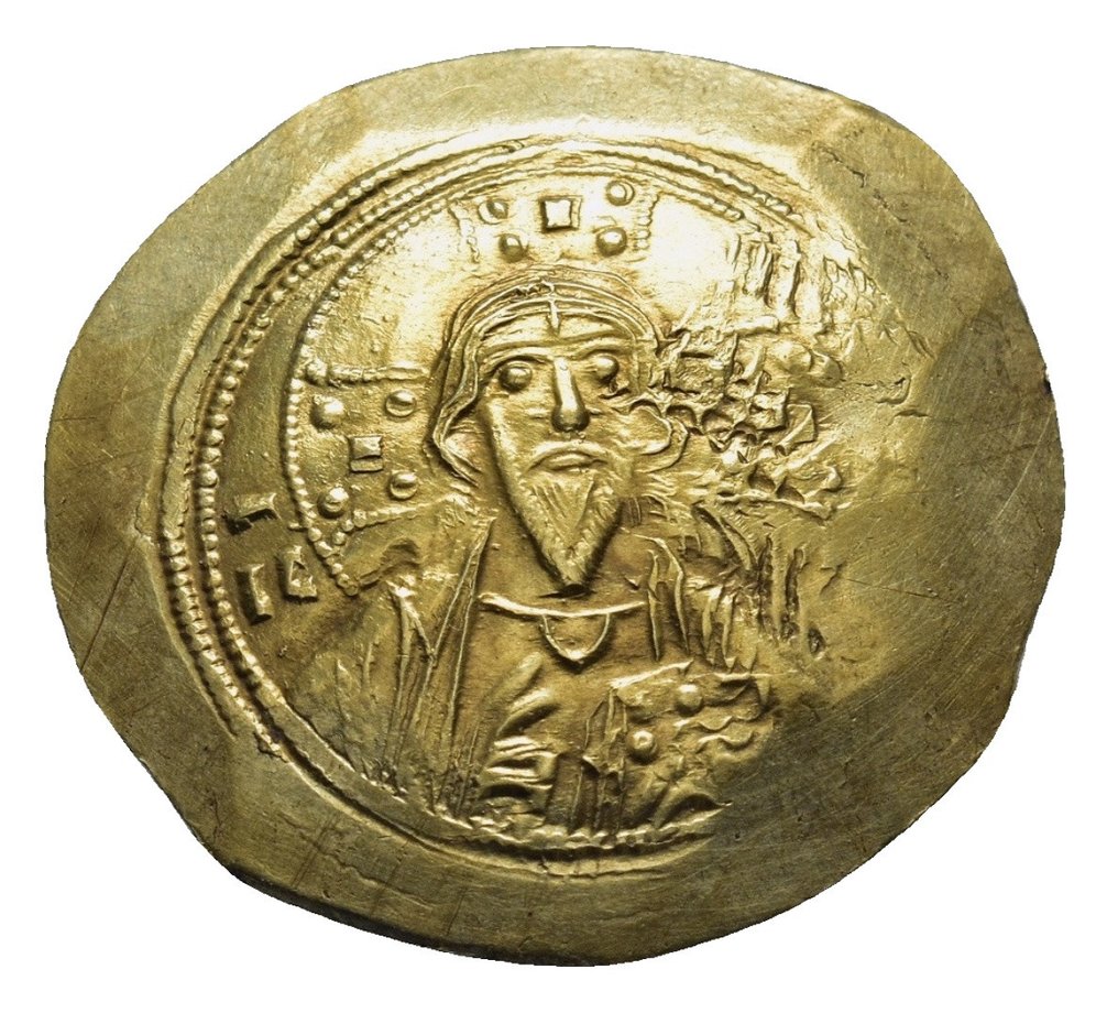 君士坦丁堡. Constantine IX Monomachus. Histamenon Nomisma Constantinopolis 1042-1055 #2.1