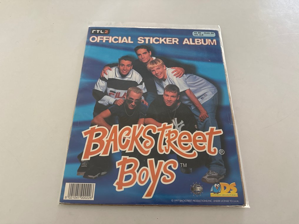 DS - Backstreet Boys (1997) - 1 Empty album + complete loose sticker set #2.1