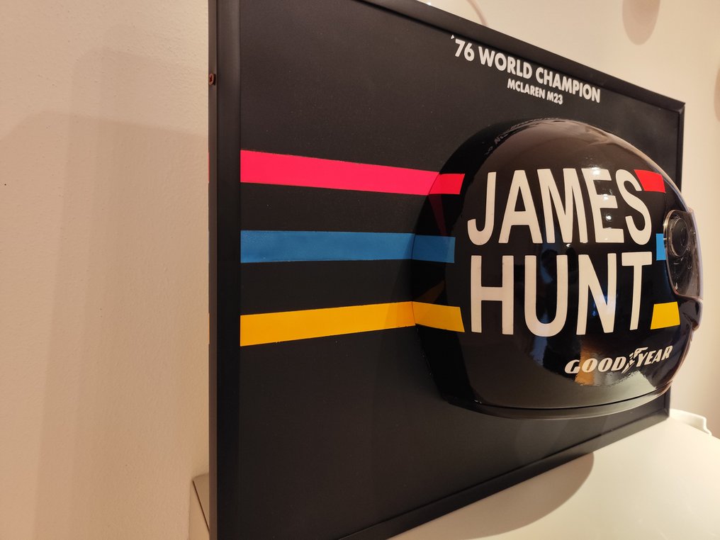 Mclaren - James Hunt - 2024 - Artwork, Sport helmet  #2.2