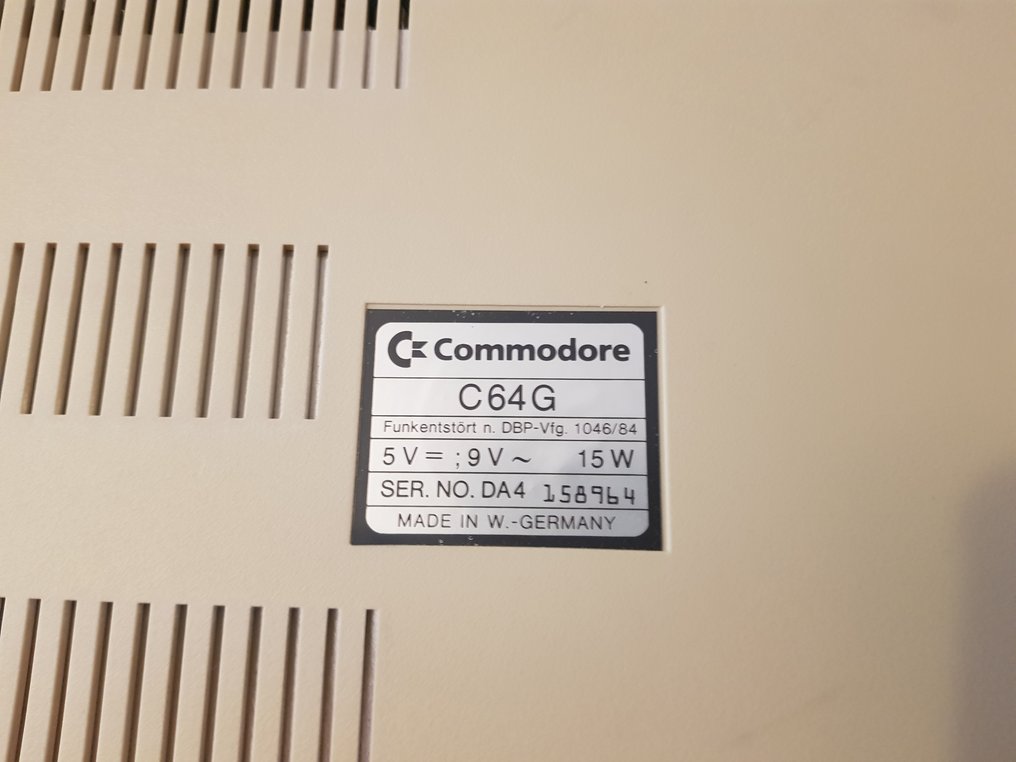 Commodore 64 - Videojáték-konzol + játékkészlet - Eredeti doboz nékül #3.3