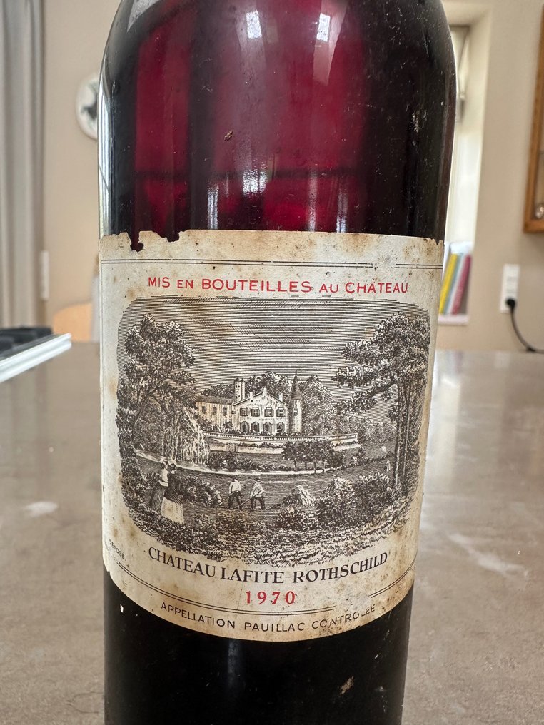 1970 Chateau Lafite Rothschild - Pauillac 1er Grand Cru Classé - 1 Flaska (0,75 l) #1.2