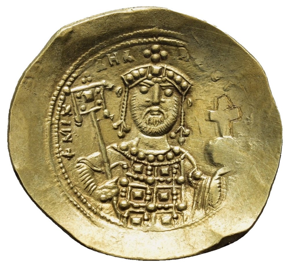 君士坦丁堡. Constantine IX Monomachus. Histamenon Nomisma Constantinopolis 1042-1055 #2.2