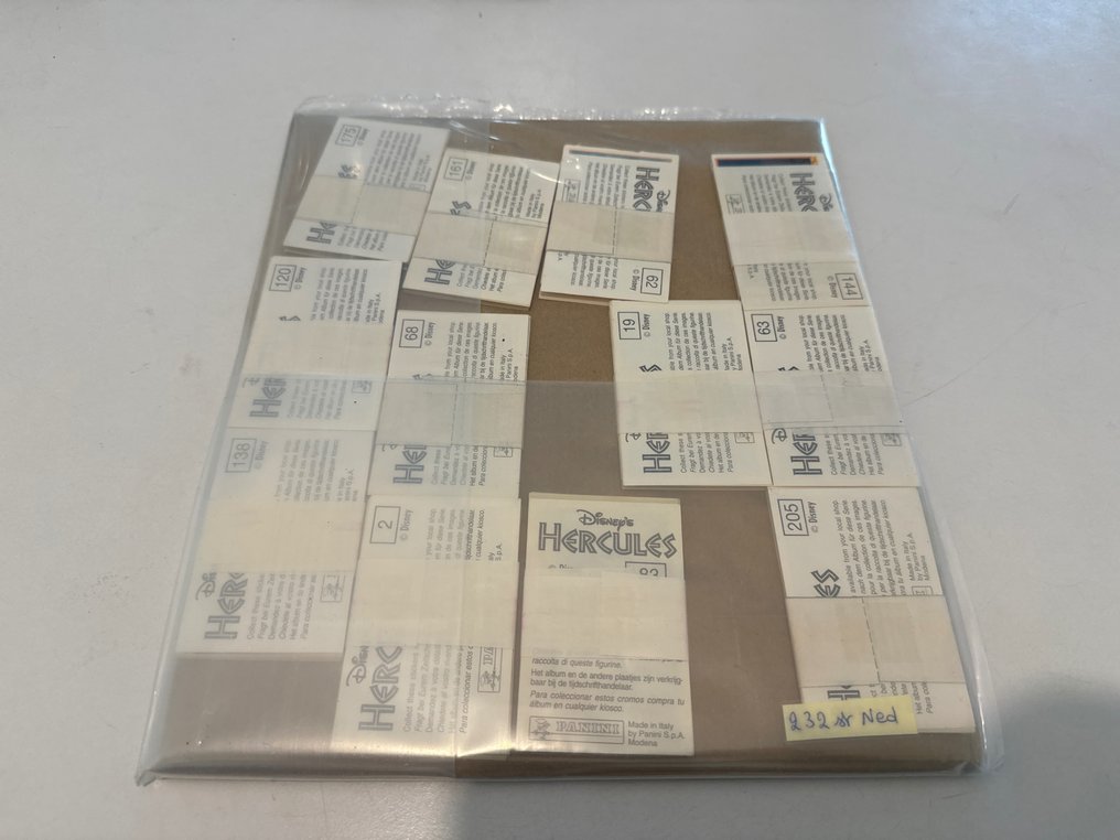 Panini - Hercules 1997 - 1 Empty album + complete loose sticker set #2.2