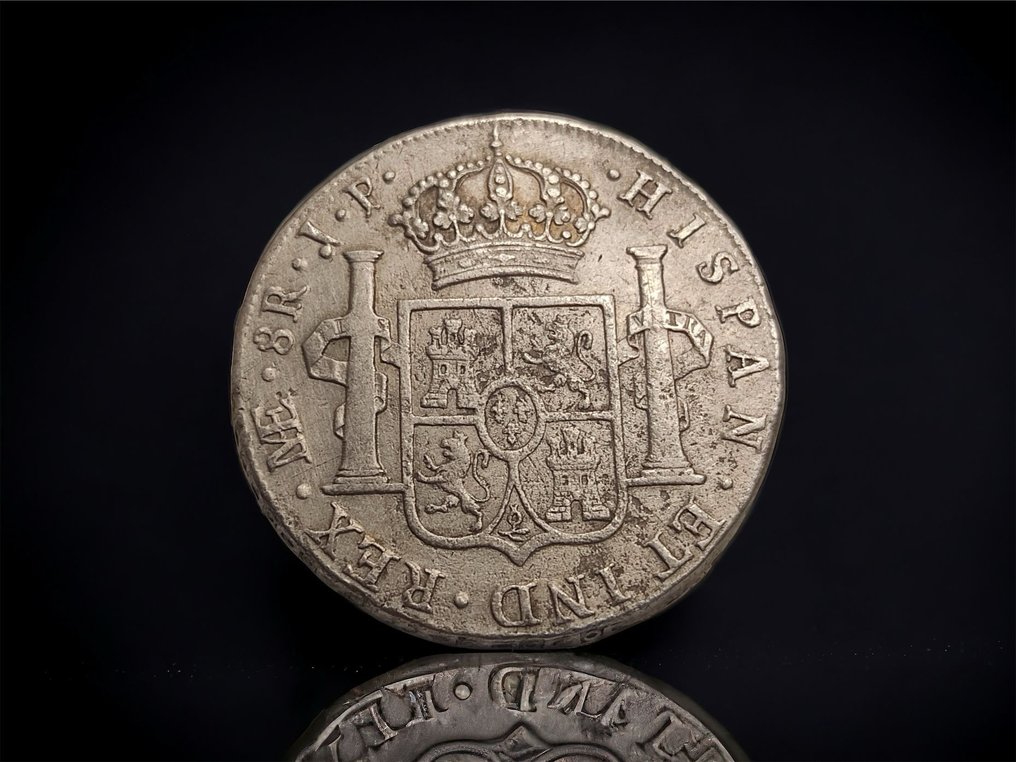 Spania. Fernando VII (1813-1833). 8 Reales 1814 Lima JP #2.1