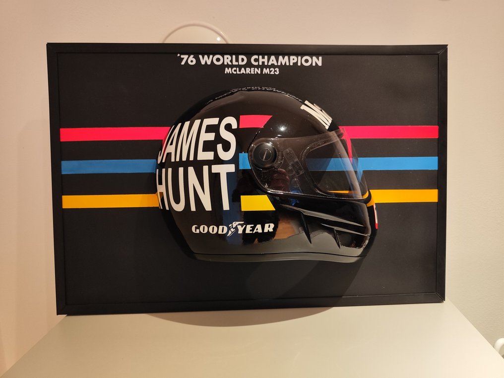 Mclaren - James Hunt - 2024 - Artwork, Sport helmet  #1.1