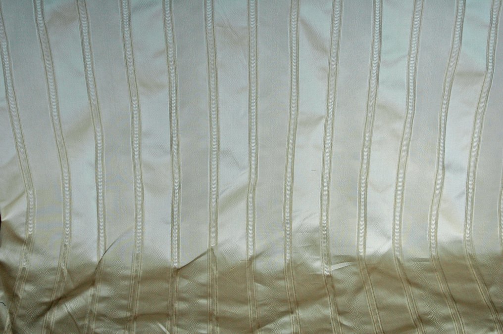 SanLeucio1789 - Naïade damassé rayé naturel - Textile  - 500 cm - 140 cm #2.2