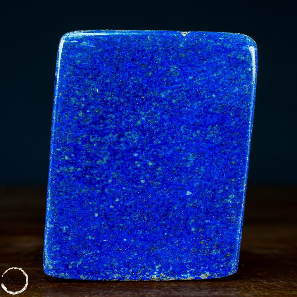Naturlig førstekvalitets kongeblå Lapis Lazuli Friform- 444.55 g #1.2
