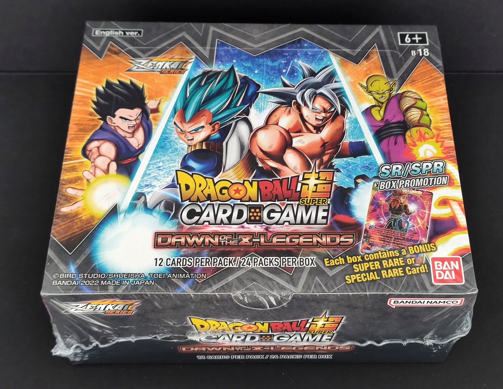 Dragon Ball Super Card Game Booster box - BT18 Dawn of the Z Legends Sealed box #1.0