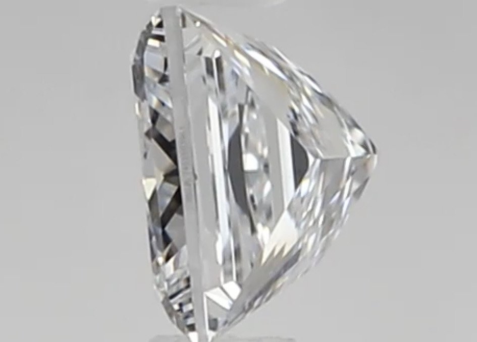 Diamond - 0.40 ct - Princess - D (colourless) - VS1 #2.1