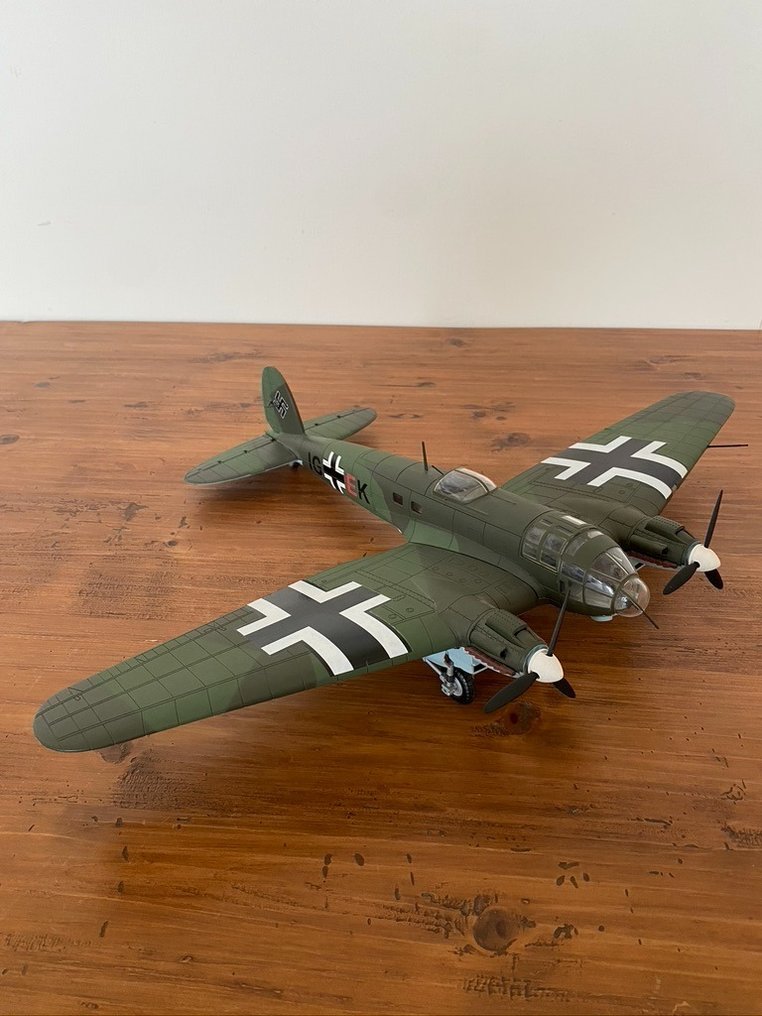 Armour 1:48 - Oorlogsvliegtuig  (2) -Franklin Mint Armour Heinkel HE 111 Luftwaffe, Mitchell B-25 Armour #3.1