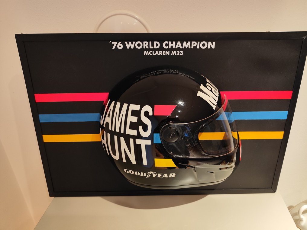 Mclaren - James Hunt - 2024 - Artwork, Sport helmet  #2.1