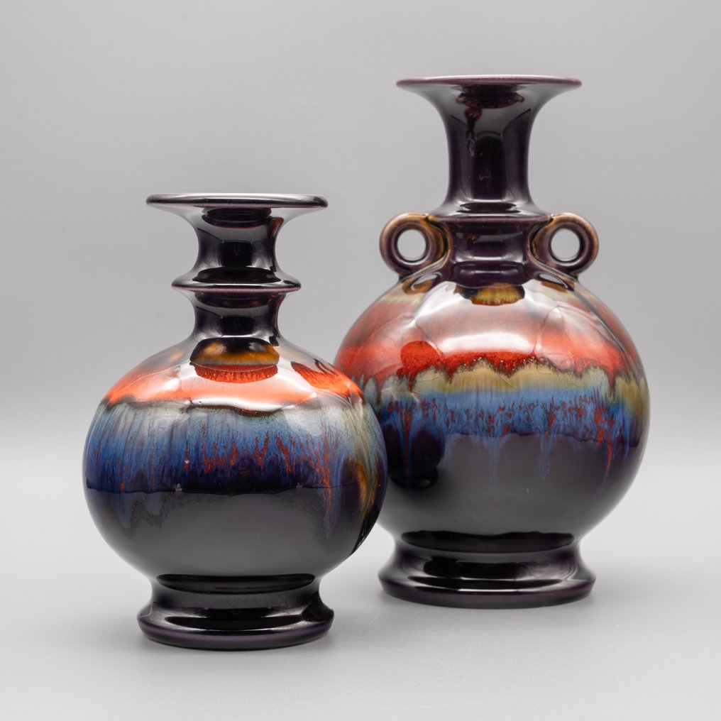 Hutschenreuther - Renée Neue - Vase (2) -  Westdeutsche Keramik  - Keramik #1.1