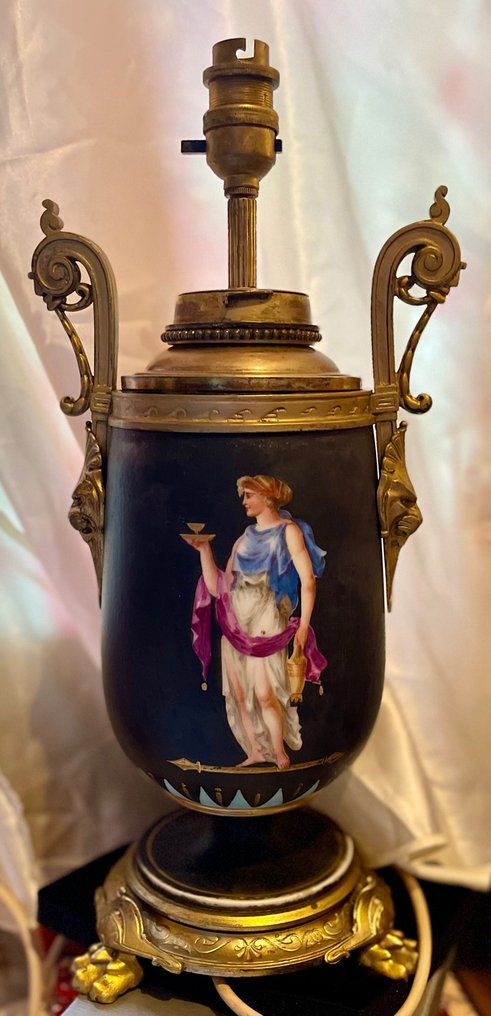 Vase mounted lamp - Porcelain #1.1