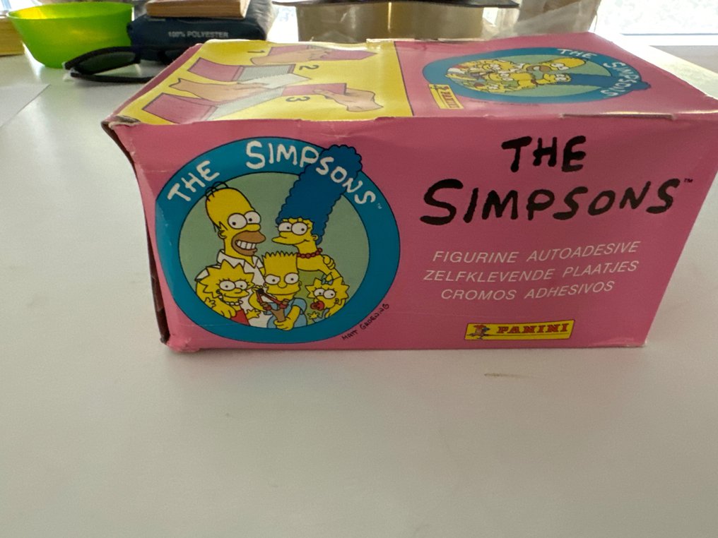 Panini - The Simpsons 1991 - 100 packs edition Sealed box #3.2