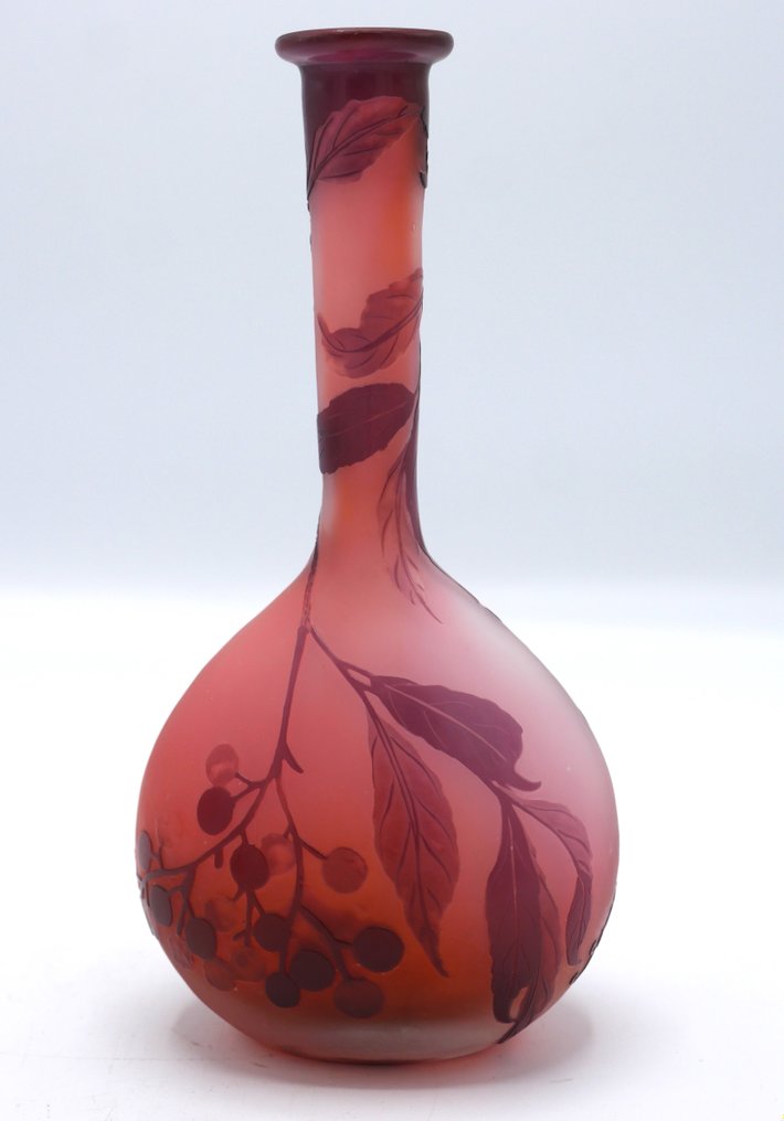 Emile Gallé - Váza  - Üveg #1.2