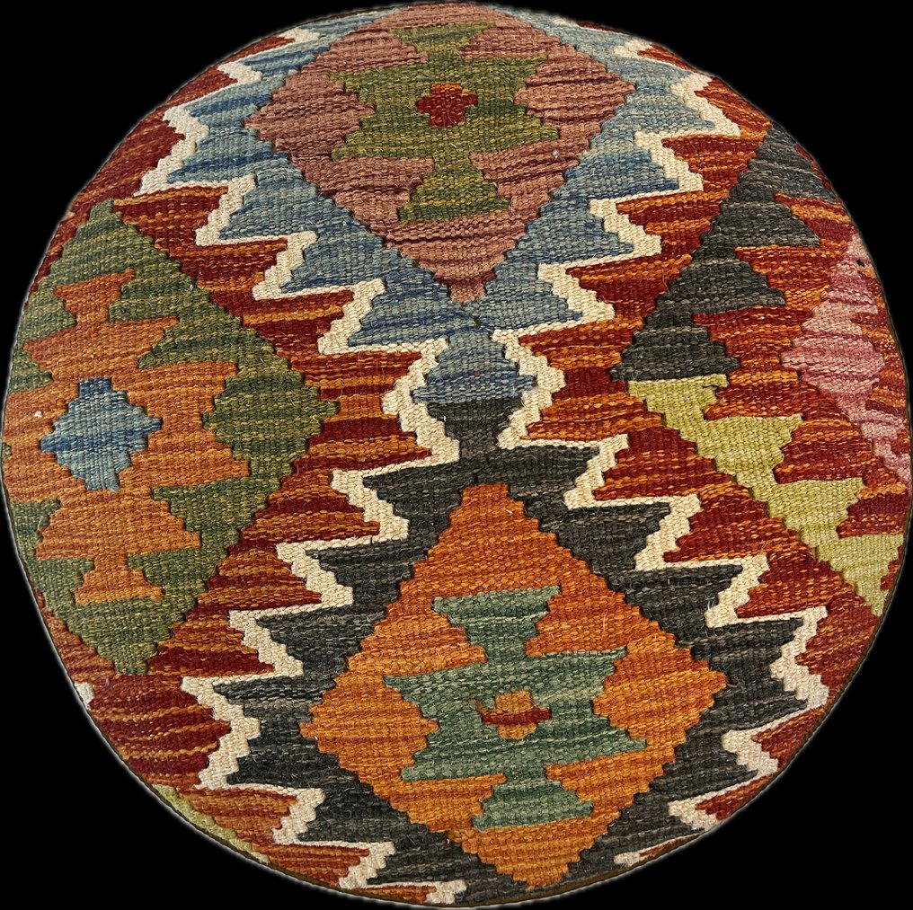 Kilim pouffe - Carpet - 53 cm - 53 cm #2.1