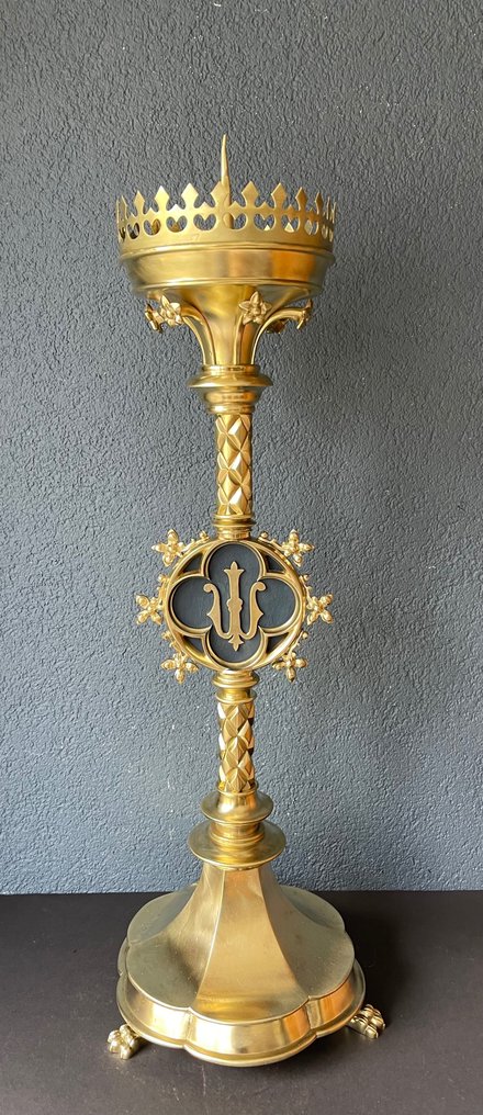 Neo Gotisch - Candleholder - Bronze #1.2