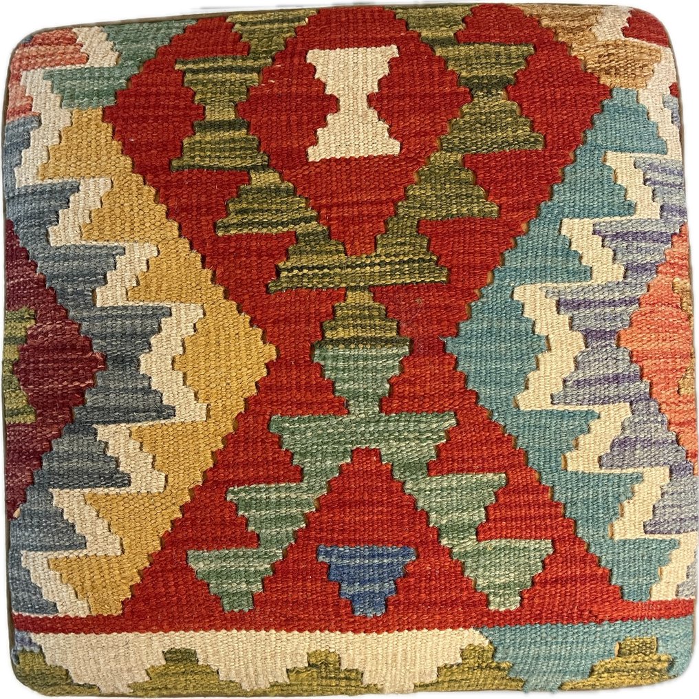 Kilim pouffe - Carpet - 48 cm - 48 cm #1.2