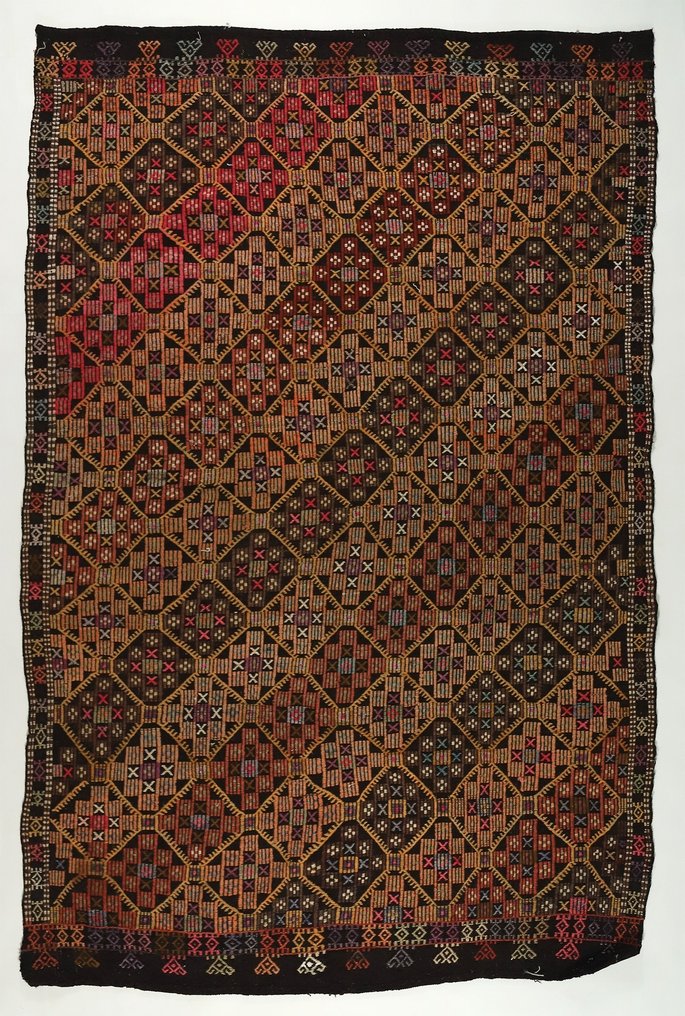 Usak - 凯利姆平织地毯 - 270 cm - 168 cm #1.1